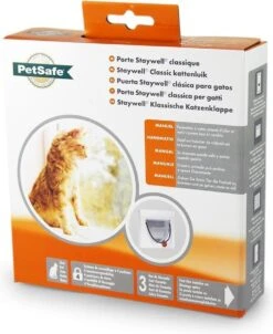 Petsafe 919 Classic - Wit - Kattenluik - 22,4 X 22,4 X 22,4 Cm -Kattenspeelgoed Winkel 980x1200 1