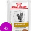 Royal Canin Veterinary Diet Urinary S/O Moderate Calorie Morsels Gravy Wet - Kattenvoer - 4 X 12x85 G -Kattenspeelgoed Winkel 989x1200