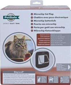 PetSafe Staywell Microchip Kattenluik - Bruin -Kattenspeelgoed Winkel 997x1200 2
