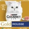 Gourmet Gold Mousse - Kattenvoer Natvoer - Met Tonijn, Lever, Kalkoen, Rund - 48 X 85 G -Kattenspeelgoed Winkel 998x1200